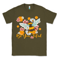Army Green be you tiful Classic Tee - MaliasSmallBusiness