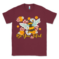 Burgundy be you tiful Classic Tee - MaliasSmallBusiness