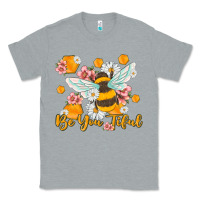Heather Grey be you tiful Classic Tee - MaliasSmallBusiness
