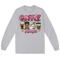 Moon Dust coffee please Long Sleeve Tee - MaliasSmallBusiness