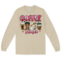 Mushroom coffee please Long Sleeve Tee - MaliasSmallBusiness