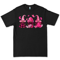 Black breast cancer afro gnomies Premium Tee - FaDigitalArtStudio
