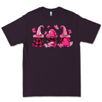 Plum breast cancer afro gnomies Premium Tee - FaDigitalArtStudio