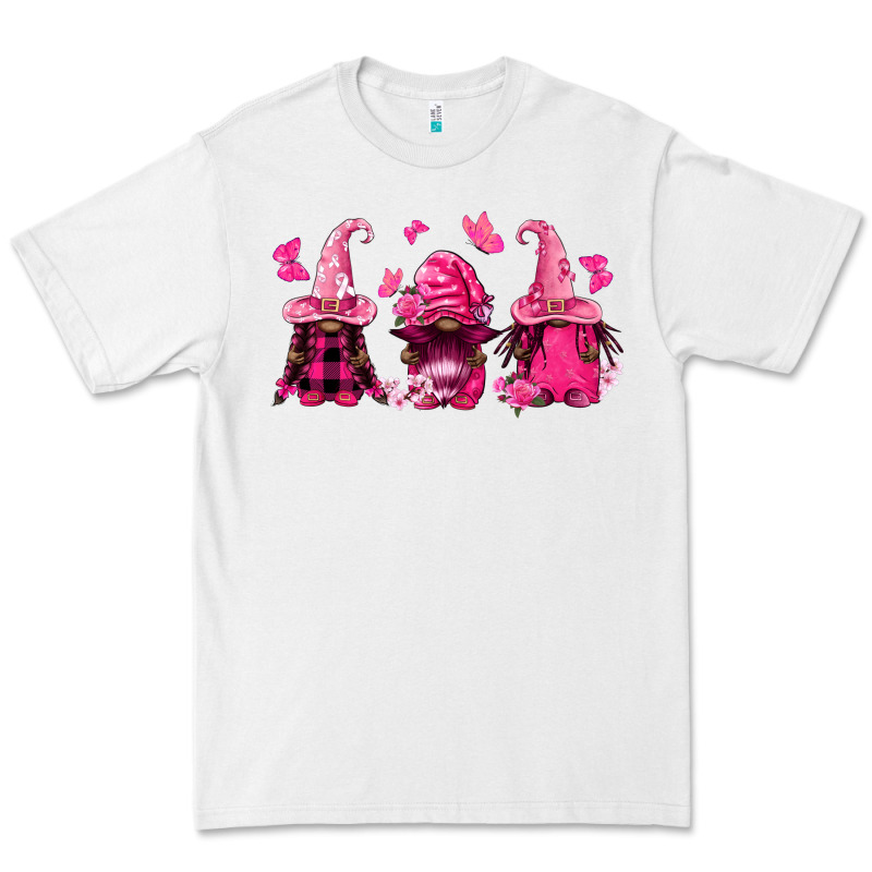 Breast Cancer Afro Gnomies Premium Tee by FaDigitalArtStudio | Teevron