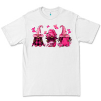 White breast cancer afro gnomies Premium Tee - FaDigitalArtStudio