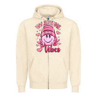 Sandshell valentine vibes Zipper Hoodie - LillyAllenDesigns