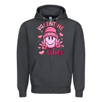 Smoke valentine vibes Zipper Hoodie - LillyAllenDesigns
