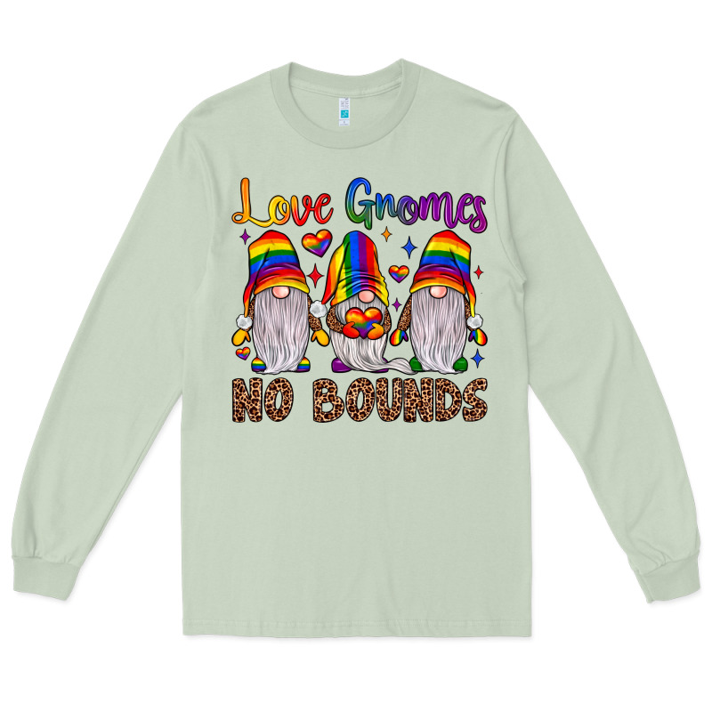 Love Gnomes No Bounds Long Sleeve Tee by JahusDesignShop | Teevron