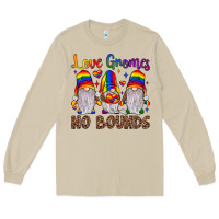 Mushroom love gnomes no bounds Long Sleeve Tee - JahusDesignShop