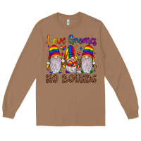 Toasted Coconut love gnomes no bounds Long Sleeve Tee - JahusDesignShop