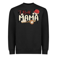 Black t ball mama baseball Heavyweight Sweatshirt - MaliasSmallBusiness