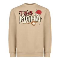 Mushroom t ball mama baseball Heavyweight Sweatshirt - MaliasSmallBusiness