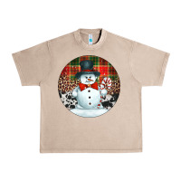 French Oak western snowman christmas ornament Urban Heavy Tee - Jasminsmagicworld