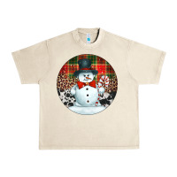 Sandshell western snowman christmas ornament Urban Heavy Tee - Jasminsmagicworld