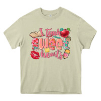 Mossy i teach sweet hearts valentine's day teacher Heavy Core Tee - FaDigitalArtStudio