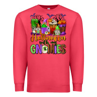 Cardinal Halloween with My Gnomies Coffee Cups Premium Sweatshirt - texasbilliewilder