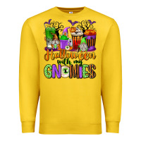 Lemon Halloween with My Gnomies Coffee Cups Premium Sweatshirt - texasbilliewilder