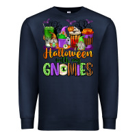 Navy Halloween with My Gnomies Coffee Cups Premium Sweatshirt - texasbilliewilder