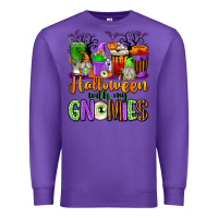 Purple Halloween with My Gnomies Coffee Cups Premium Sweatshirt - texasbilliewilder