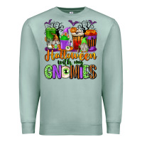 Seafoam Halloween with My Gnomies Coffee Cups Premium Sweatshirt - texasbilliewilder