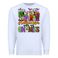White Halloween with My Gnomies Coffee Cups Premium Sweatshirt - texasbilliewilder