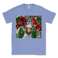 Colony Blue Chicken Classic Tee - CowhideDigitalArt