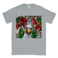 Heather Grey Chicken Classic Tee - CowhideDigitalArt