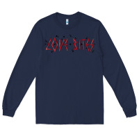 Navy love bites Long Sleeve Tee - MaliasSmallBusiness