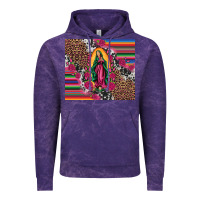 Cloud Purple our lady of guadalupe serape background tumbler Vintage Hoodie - Artiststas