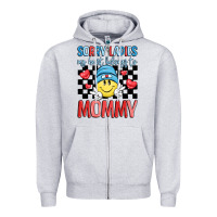 Heather Grey sorry ladies my heart belongs to mommy Zipper Hoodie - LillyAllenDesigns