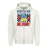 Oatmeal Heather sorry ladies my heart belongs to mommy Zipper Hoodie - LillyAllenDesigns