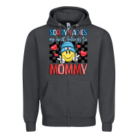 Smoke sorry ladies my heart belongs to mommy Zipper Hoodie - LillyAllenDesigns