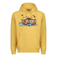 Antique Gold noahs ark Premium Hoodie - texasbilliewilder
