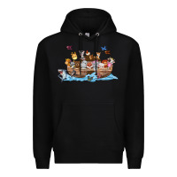 Black noahs ark Premium Hoodie - texasbilliewilder