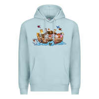 Blue Mist noahs ark Premium Hoodie - texasbilliewilder