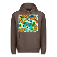 Coffee gaming controller Premium Hoodie - JahusDesignShop