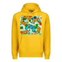Lemon gaming controller Premium Hoodie - JahusDesignShop
