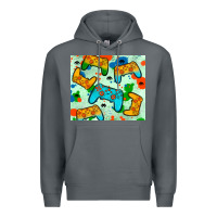 Rock gaming controller Premium Hoodie - JahusDesignShop