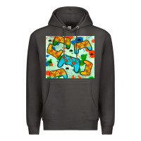 Smoke gaming controller Premium Hoodie - JahusDesignShop