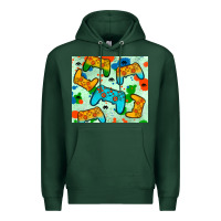 Sports Green gaming controller Premium Hoodie - JahusDesignShop