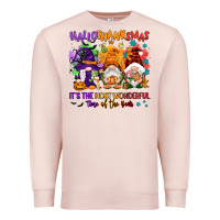 Hallothanksmas It's The Most Wonderful Time Of The Premium Sweatshirt | Teevron