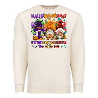 Sandshell Hallothanksmas it's the most wonderful time of the Premium Sweatshirt - NancyCooperArtShop