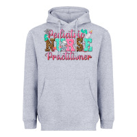 Heather Grey Pediatric Nurse Practitioner Heavyweight Hoodie - texasbilliewilder