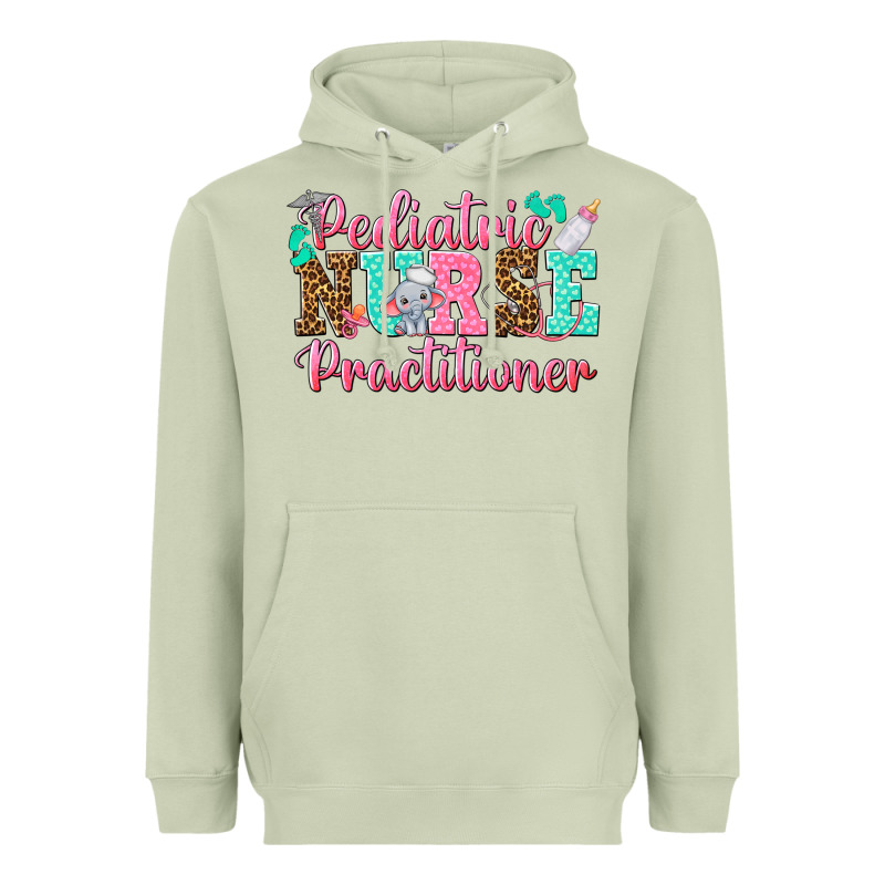 Pediatric Nurse Practitioner Heavyweight Hoodie by texasbilliewilder | Teevron