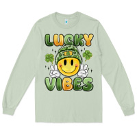 Matcha lucky vibes Long Sleeve Tee - MaliasSmallBusiness
