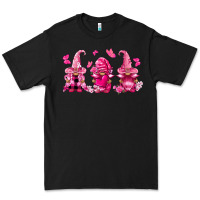 Black breast cancer gnomies Premium Tee - FaDigitalArtStudio