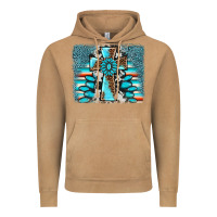 Vintage Camel cross gemstone background Vintage Hoodie - AdoDesignShop