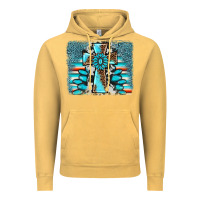 Vintage Mustard cross gemstone background Vintage Hoodie - AdoDesignShop