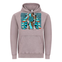 Vintage Zinc cross gemstone background Vintage Hoodie - AdoDesignShop
