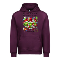 Mauve Wine a progressive care unit nurse or pcu nurse Urban Hoodie - FaDigitalArtStudio